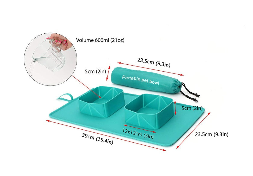 Portable Silicone Bowls