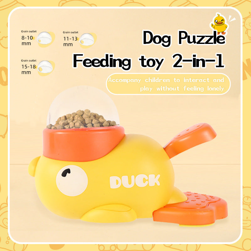 Interactive Duck Puzzle Feeder